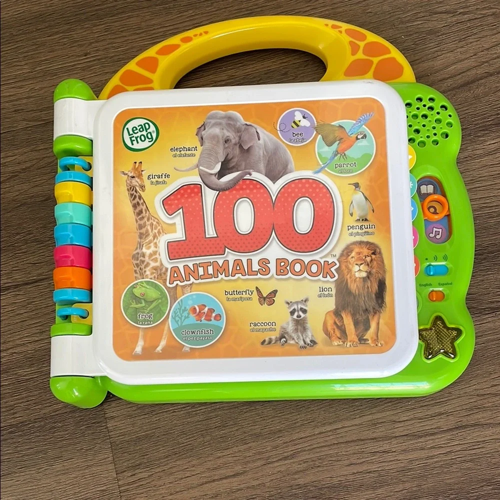 Leapfrog 100 Animals Book Interactive Educational Toy
